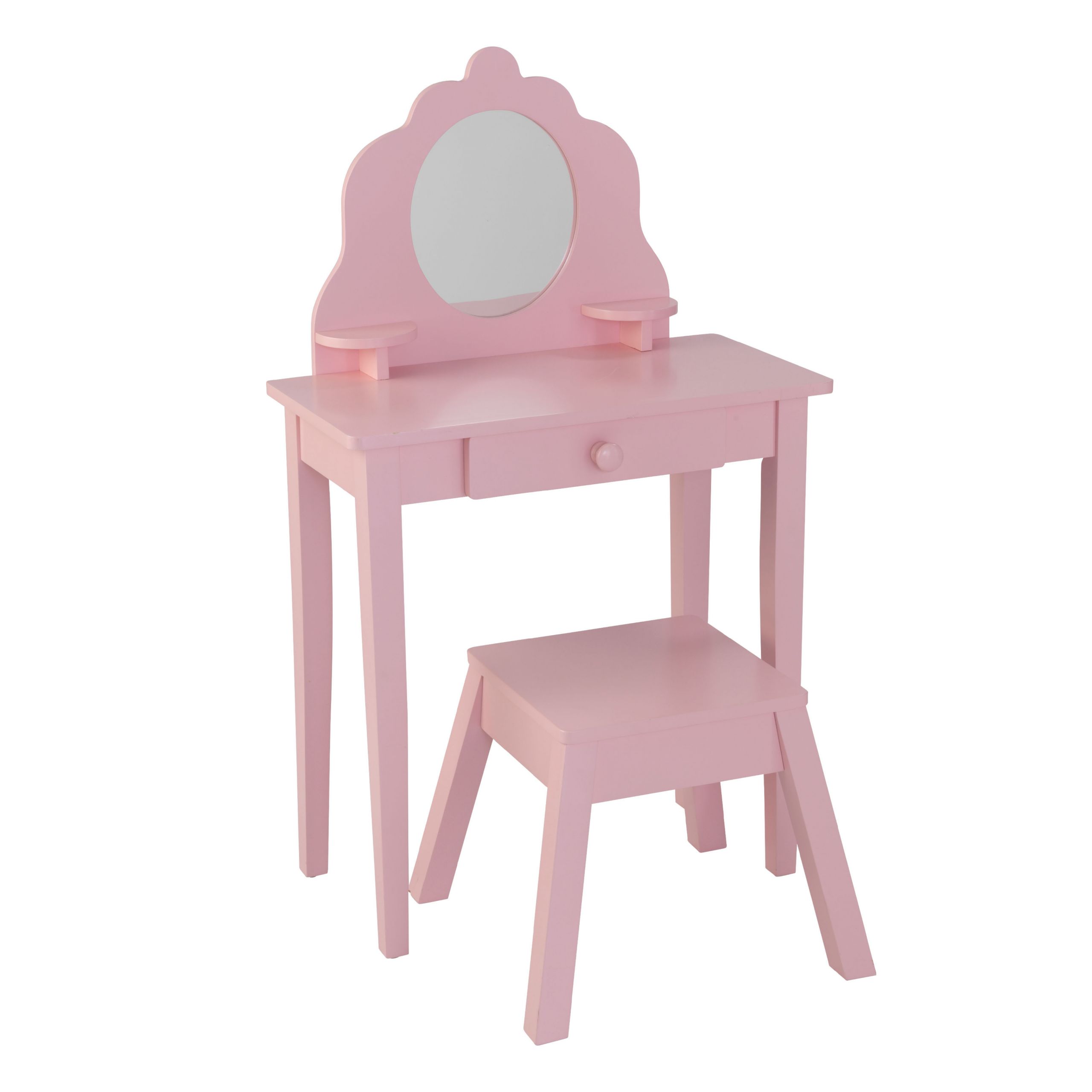 Kids Bathroom Stool
 KidKraft Medium Wooden Vanity & Stool Pink Children s