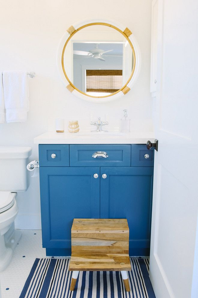 Kids Bathroom Vanity
 Blue Bathroom Vanity Kids bathroom with blue vanity The