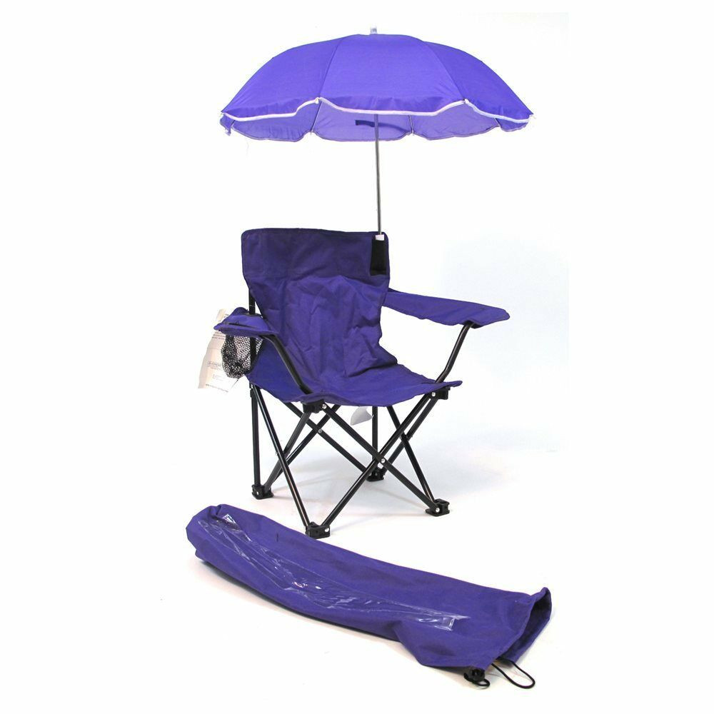 Kids Beach Chair With Umbrella
 Redmon Beach Baby Kids Camp Chair & Carry Umbrella
