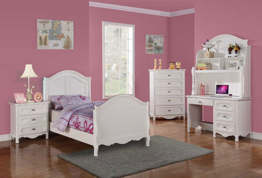 Kids Bedroom Furniture Sets
 White kids bedroom set Heyleen