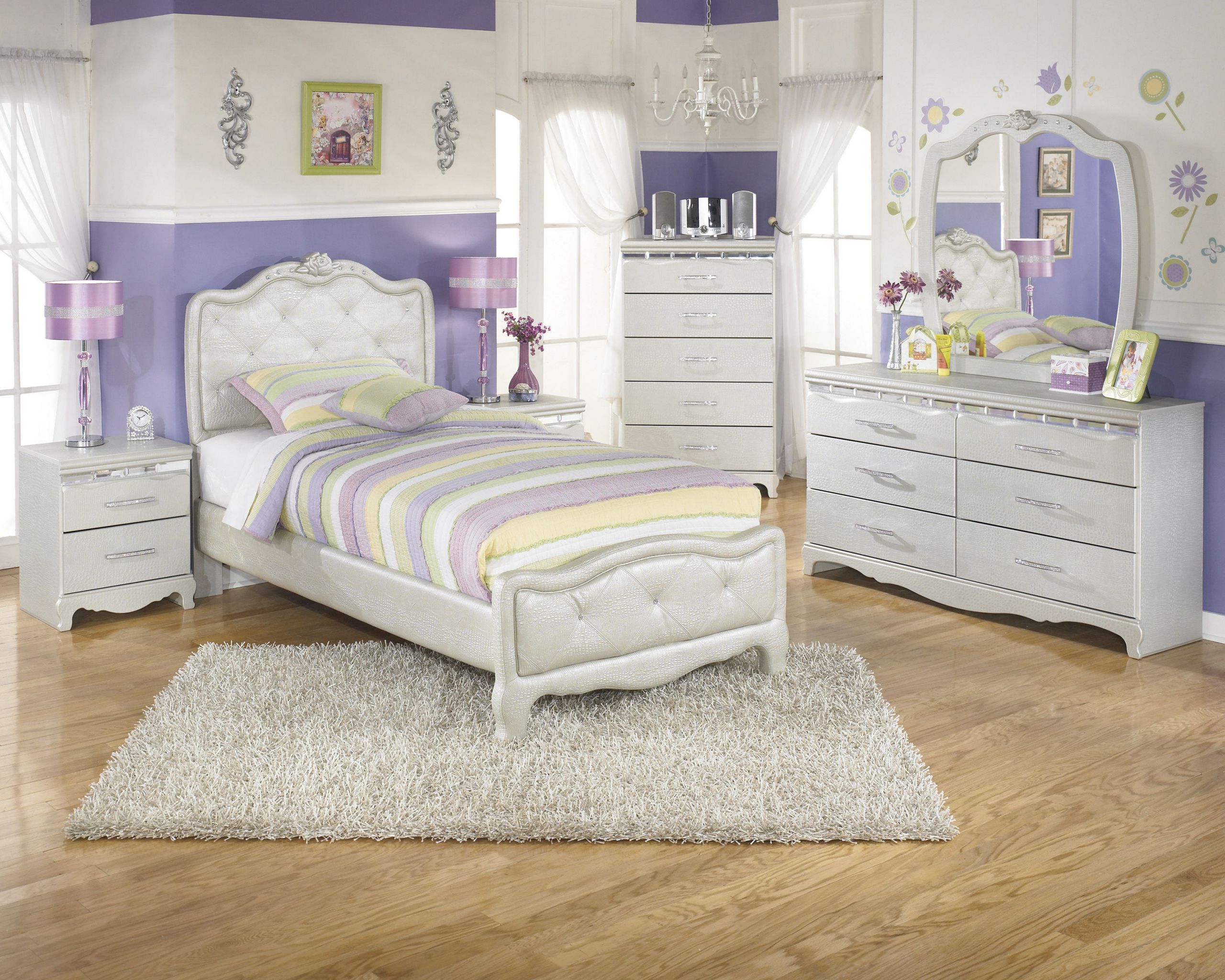 Kids Bedroom Furniture Sets
 Ashley Furniture Zarollina 2pc Kids Bedroom Set with Twin