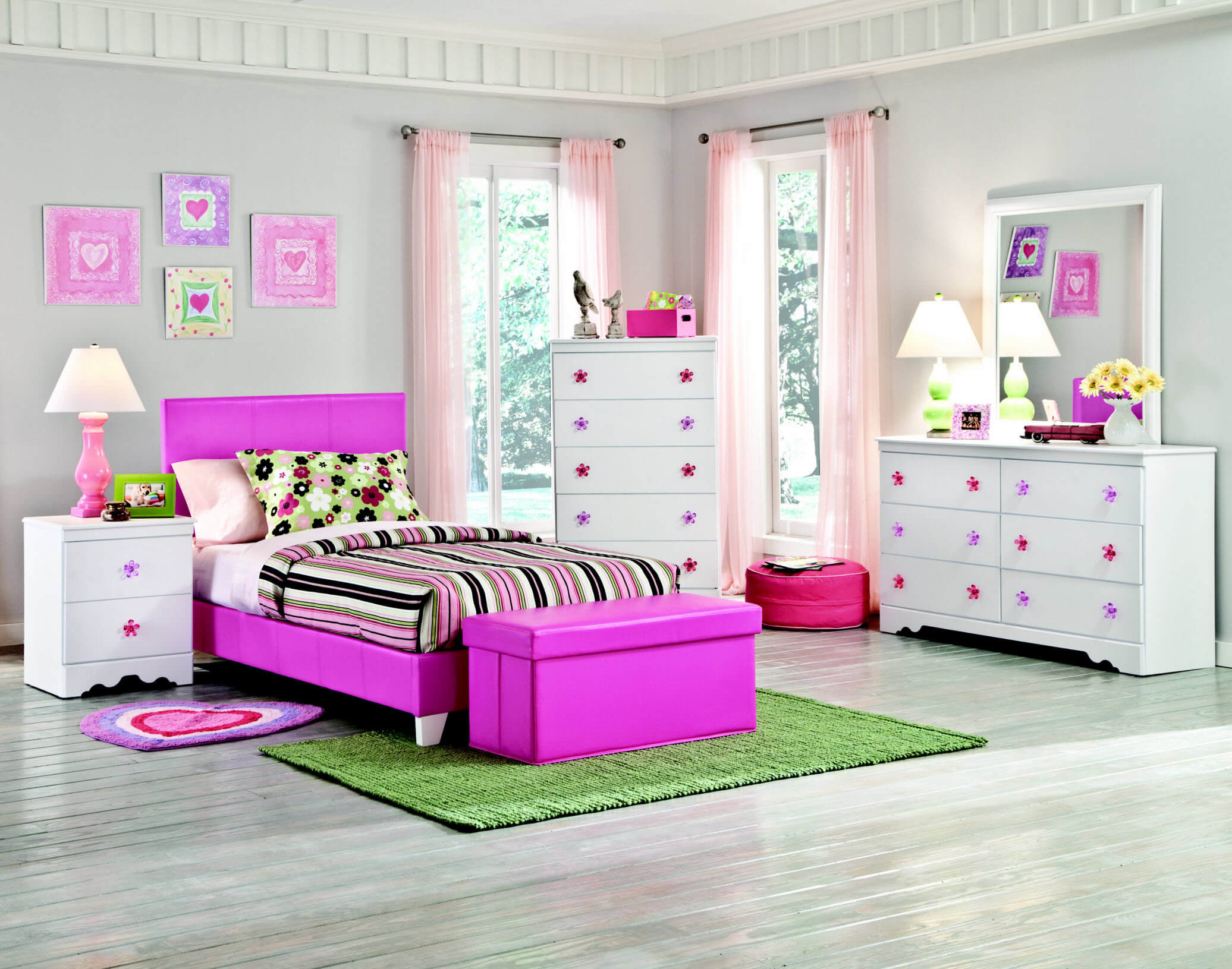 Kids Bedroom Furniture Sets
 Kith Savannah White Bedroom Set