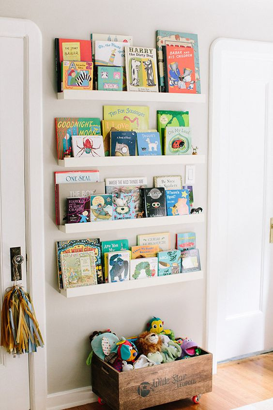 Kids Book Storage
 25 Space Saving Kids’ Rooms Wall Storage Ideas Shelterness