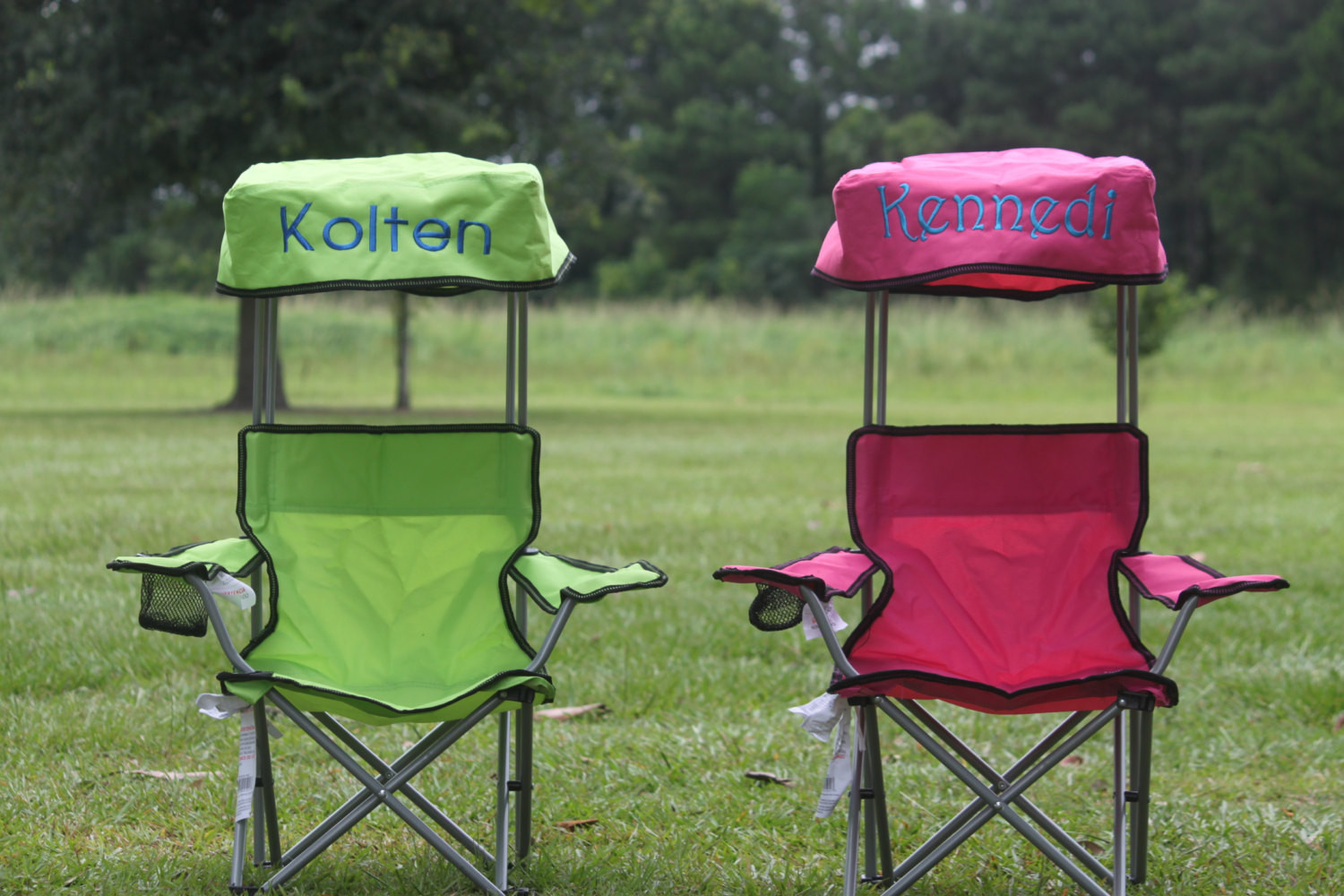 Kids Canopy Chair
 Kids Foldable Canopy Beach Camp Chair Monogram by