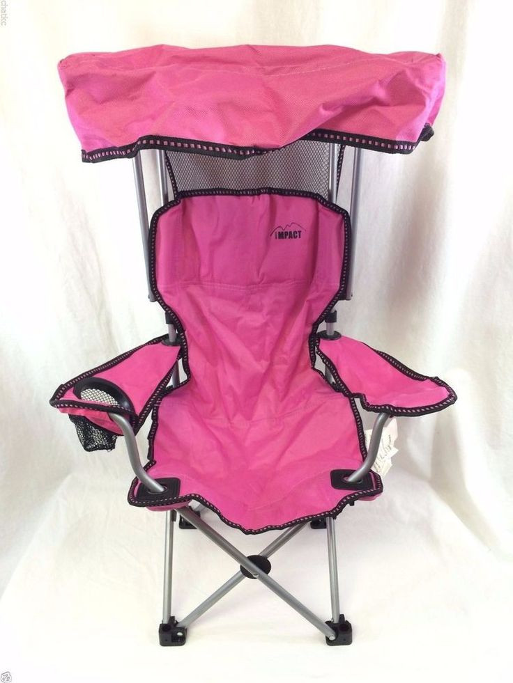 Kids Canopy Chair
 Pink Kids Canopy Lawn Chair By Impact Safety Lock