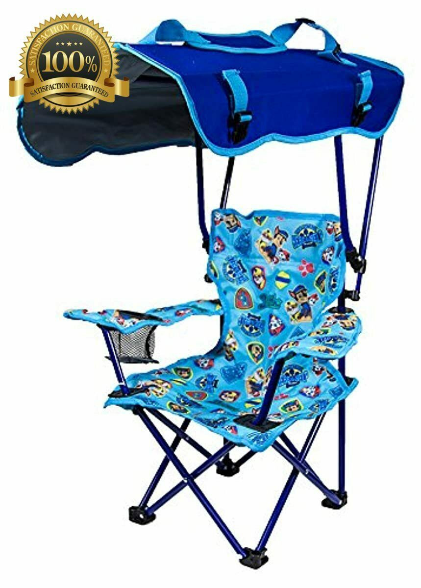Kids Canopy Chair
 Kelsyus Kids Outdoor Paw Patrol Canopy Chair Foldable