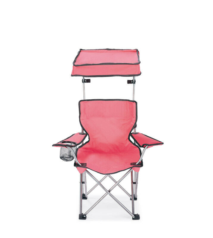 Kids Canopy Chair
 Quik Shade Adjustable Pink Canopy Folding Kid s Chair