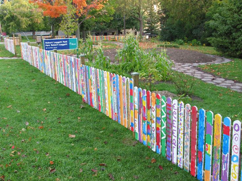 Kids Outdoor Fence
 Top 12 outdoor Art ideas
