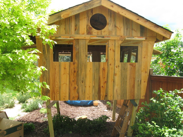 Kids Outdoor Fort
 Kids Tree House or Fort Eclectic Kids