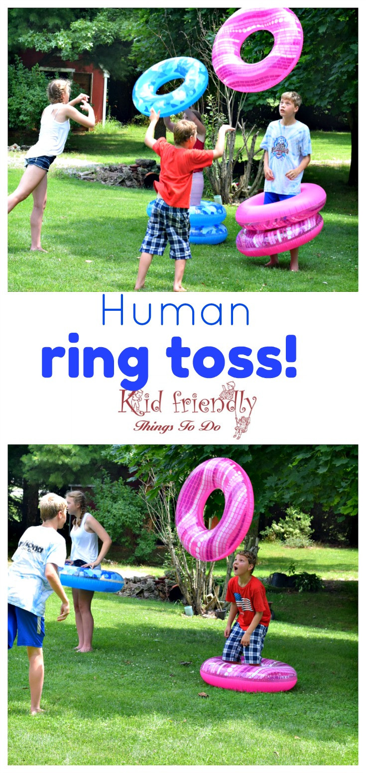 Kids Outdoor Games
 Human Ring Toss Game A Fun and Easy Summer Outdoor Game