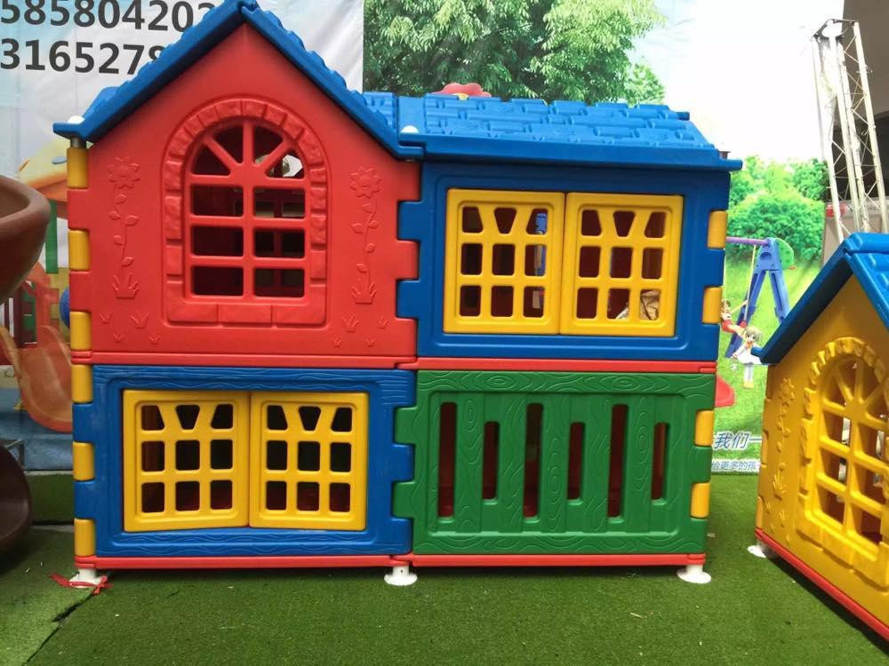 Kids Outdoor Plastic Playhouse
 Children plastic outdoor play house outdoor playhouse for
