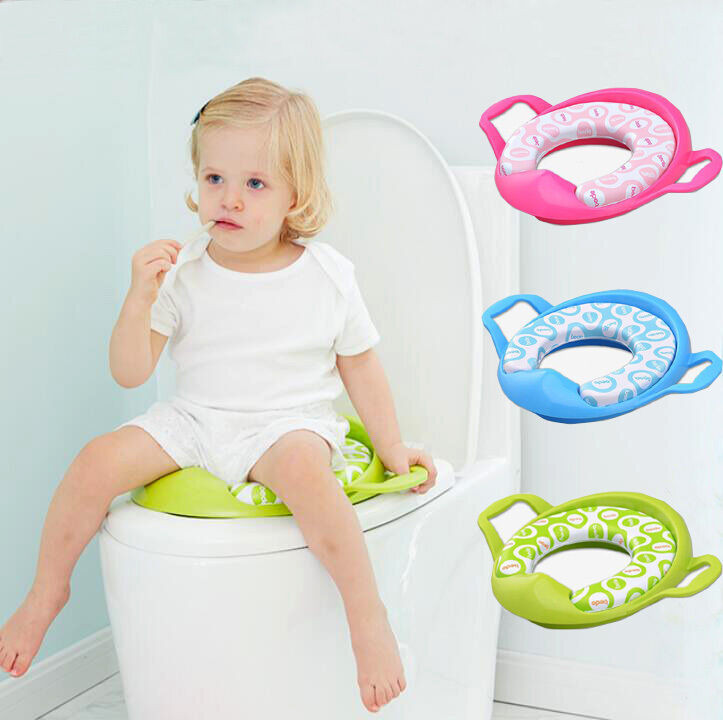 Kids Potty Chair
 Baby Kids Toddler Potty Trainer Soft Padded Toilet Seat