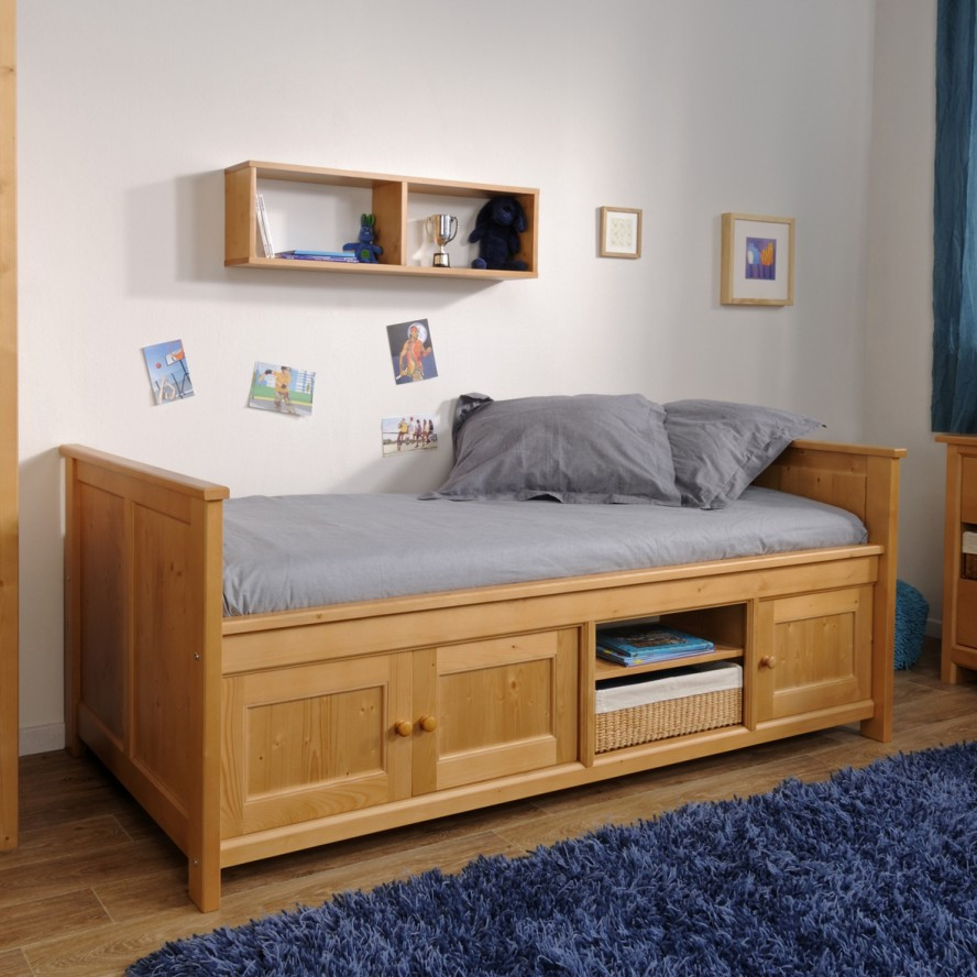 Kids Storage Bed
 Kids Furniture Toddler Beds with Storage – HomesFeed