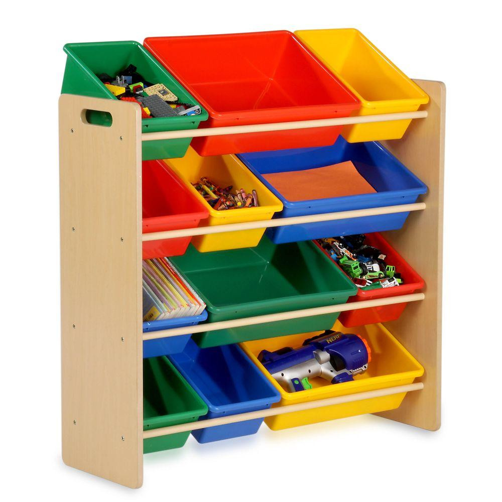 Kids Storage Organizer
 Honey Can Do Kids Toy Storage Organizer with Plastic Bins