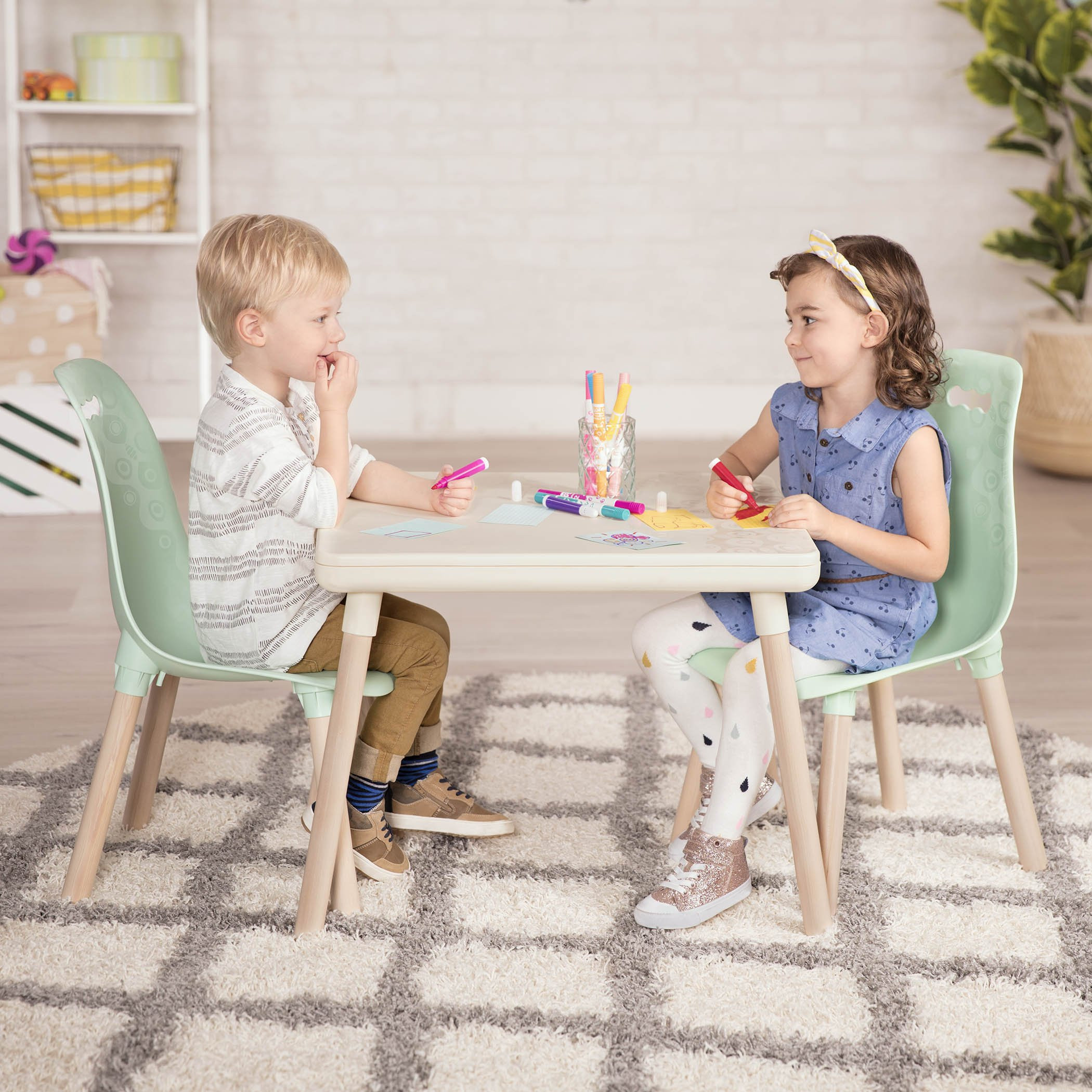 Kids Table And Chairs Target
 B spaces by Battat – Kid Century Modern Trendy Kids
