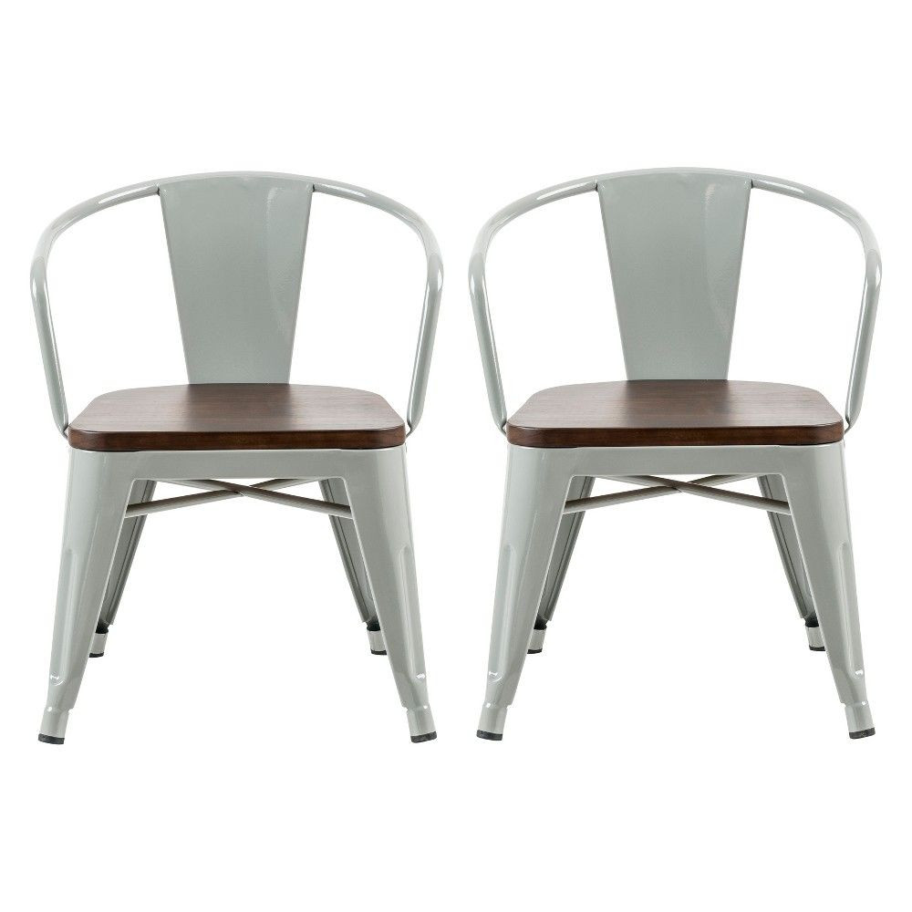 Kids Table And Chairs Target
 Mixed Material Kids Chair set of 2 Skyline Gray
