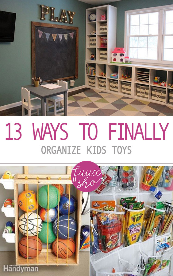 Kids Toy Organizing Ideas
 Weekly Home Decor Challenge is Back Toy Organization