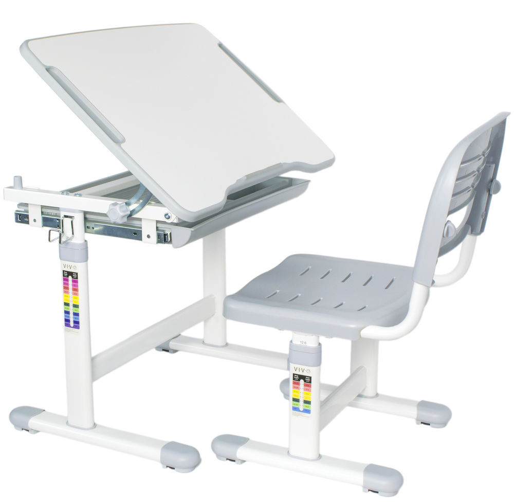 Kids Work Table
 VIVO Height Adjustable Childrens Desk & Chair Kids