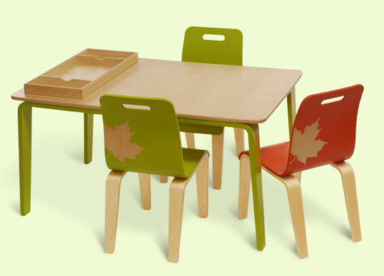 Kids Work Table
 craftWork™ table chair iglooplay by lisa albin design