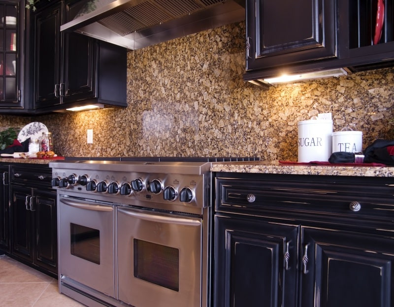 Kitchen Backsplashes With Dark Cabinets
 Dark Cabinet Kitchen Designs • Art of the Home