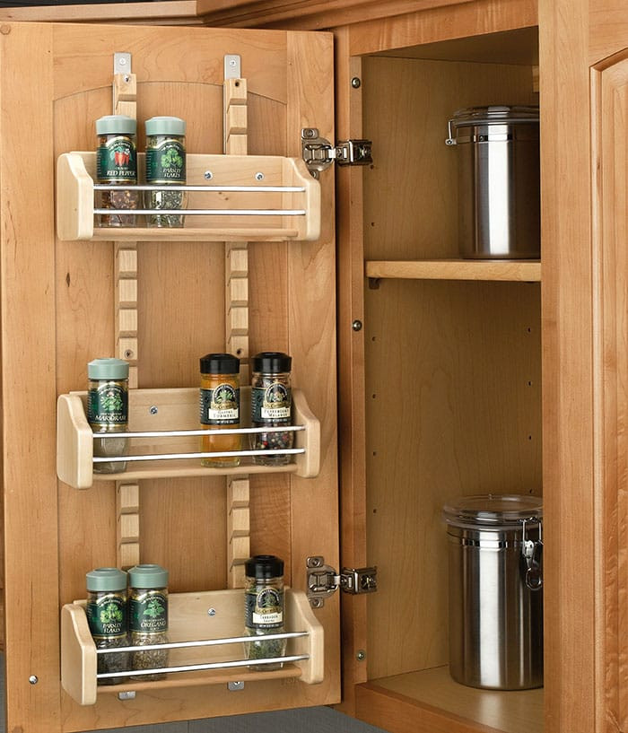 Kitchen Cabinet Door Storage
 DIY Small Kitchen Ideas Storage & Space Saving Tips