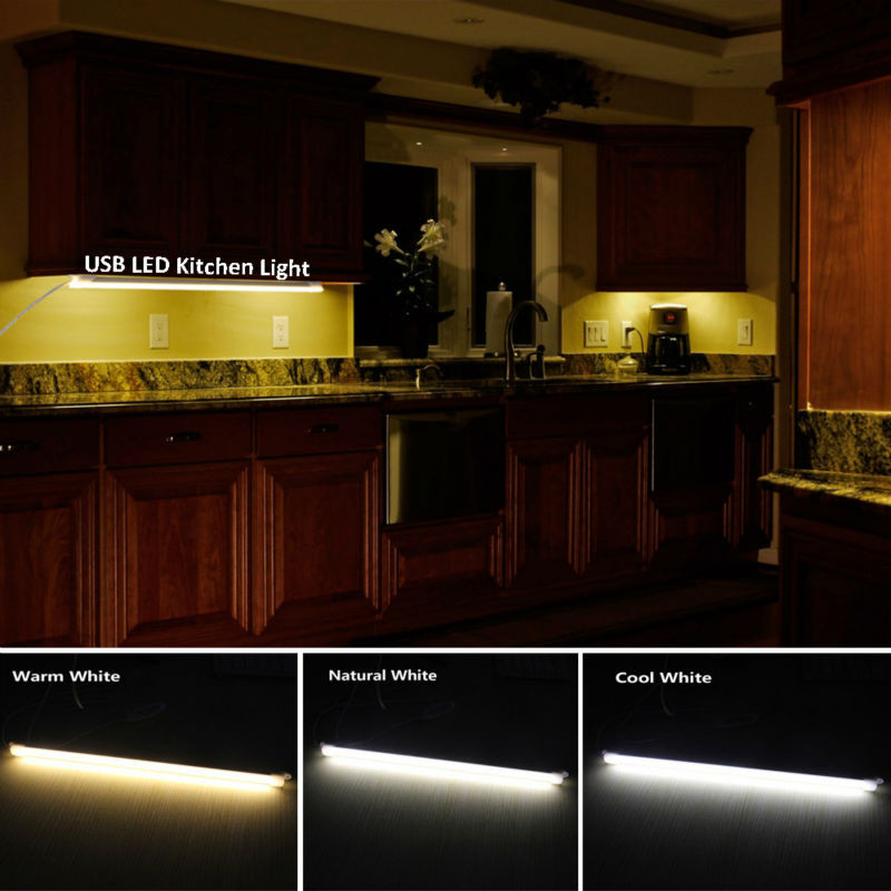 Kitchen Cabinet Led Strip Lighting
 Aliexpress Buy LED Kitchen Lights 5V USB Rigid LED