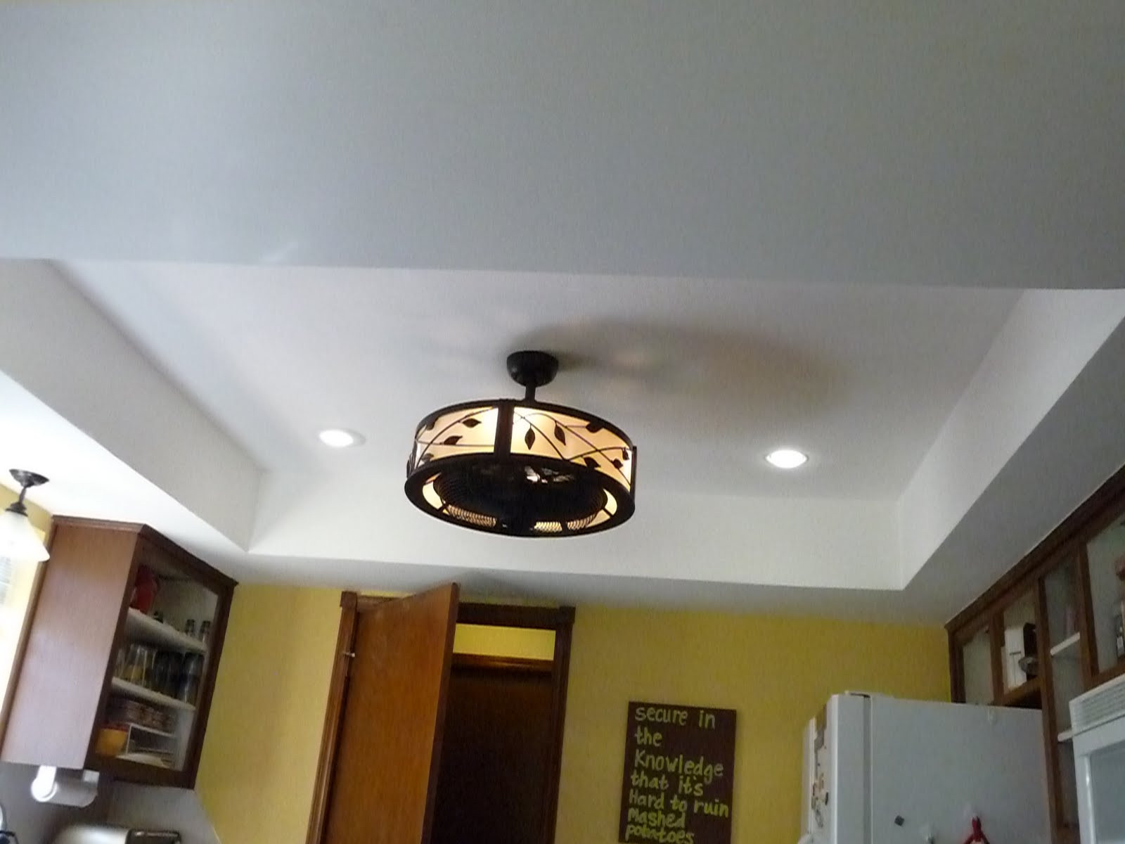 Kitchen Ceiling Light Fixtures
 Adventures in Domesticity Kitchen ceiling and lights