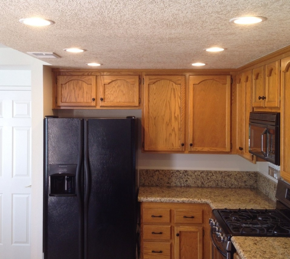 Kitchen Ceiling Light Fixtures
 How to Update Old Kitchen Lights RecessedLighting