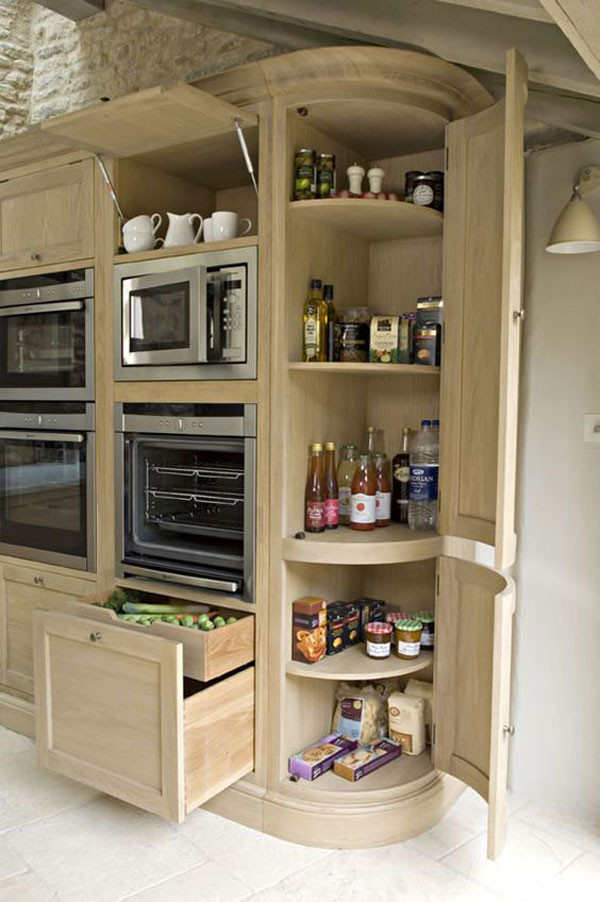 Kitchen Corner Cabinets Storage
 Fabulous Hacks to Utilize The Space of Corner Kitchen