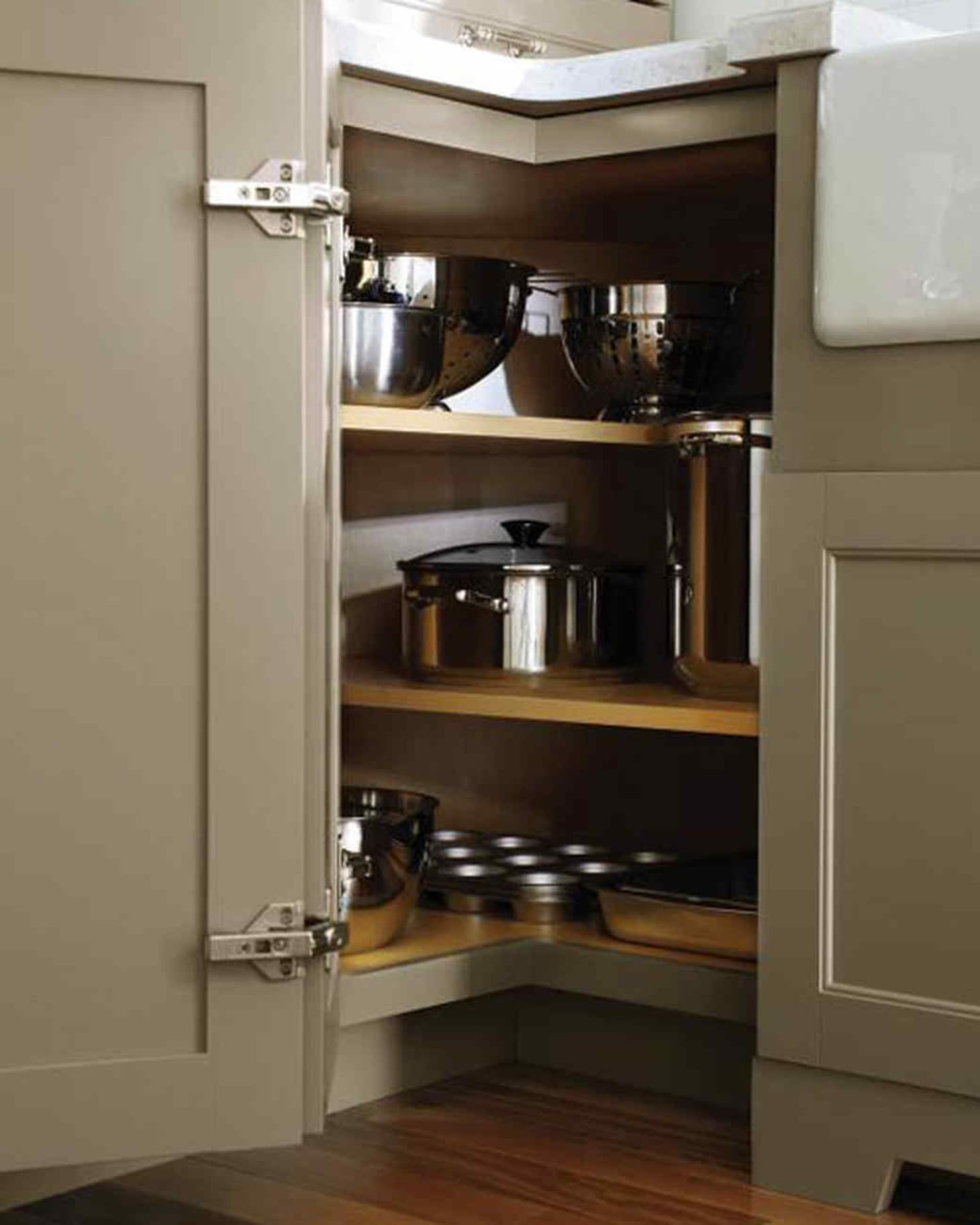 Kitchen Corner Cabinets Storage
 Corner Kitchen Cabinet Kitchen Design Ideas
