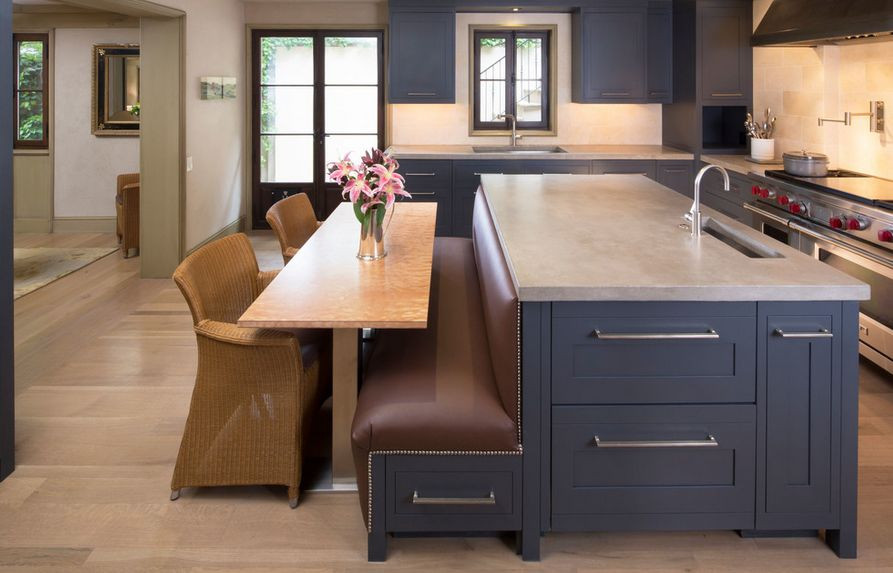 Kitchen Counter Bench
 How A Kitchen Table With Bench Seating Can Totally