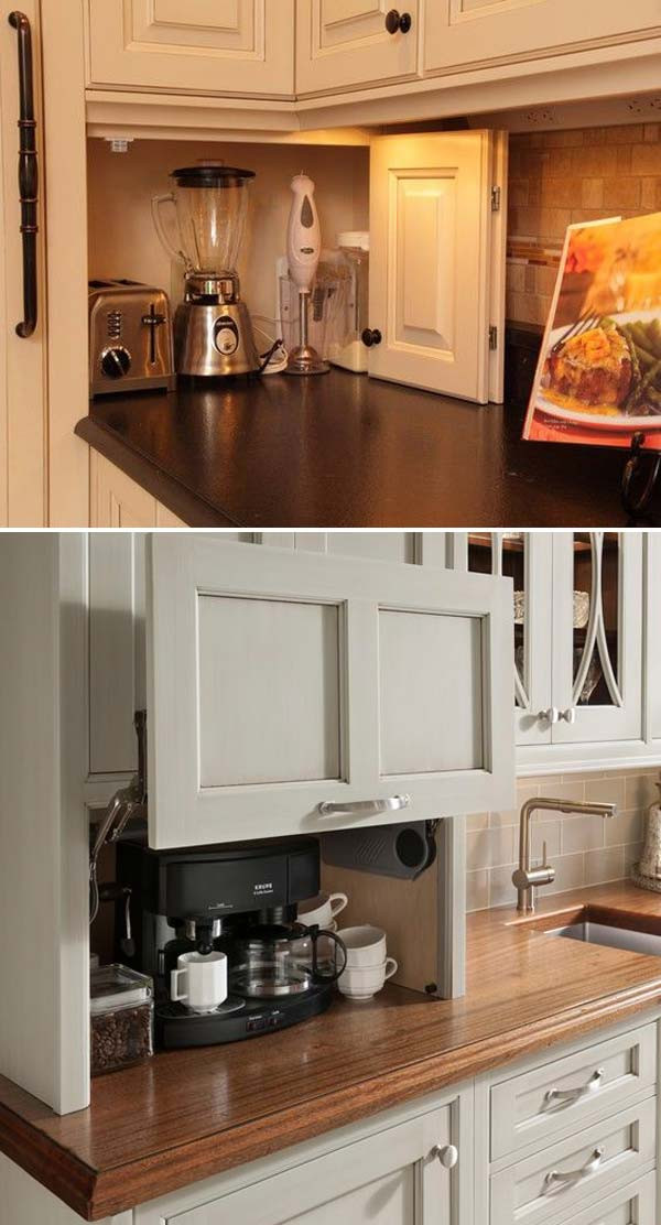 Kitchen Countertop Storage Ideas
 20 Awesome Ideas To Keep Your Kitchen Countertops