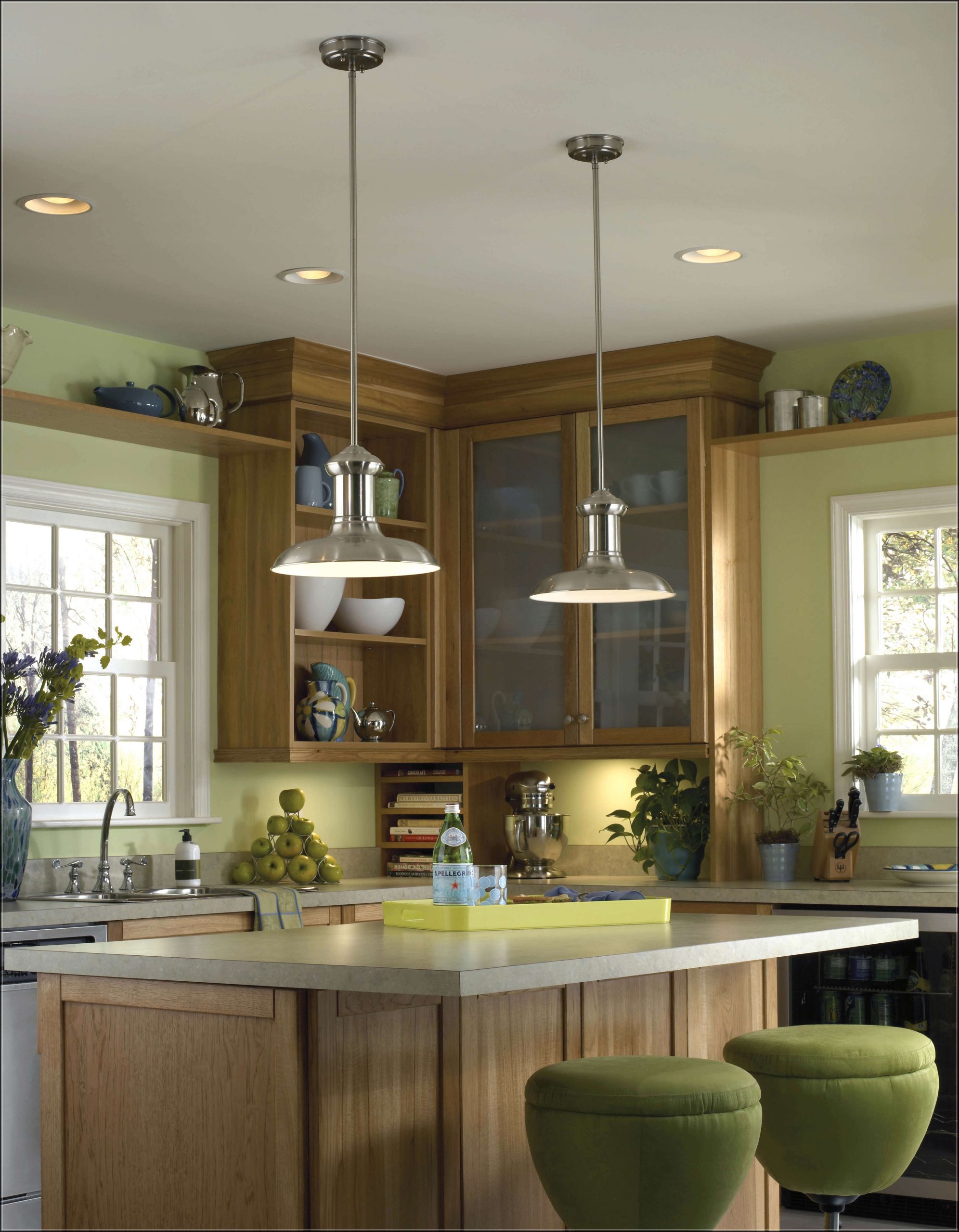 Kitchen Hanging Lights Fixtures
 Installing Kitchen Pendant Lighting Meticulously for