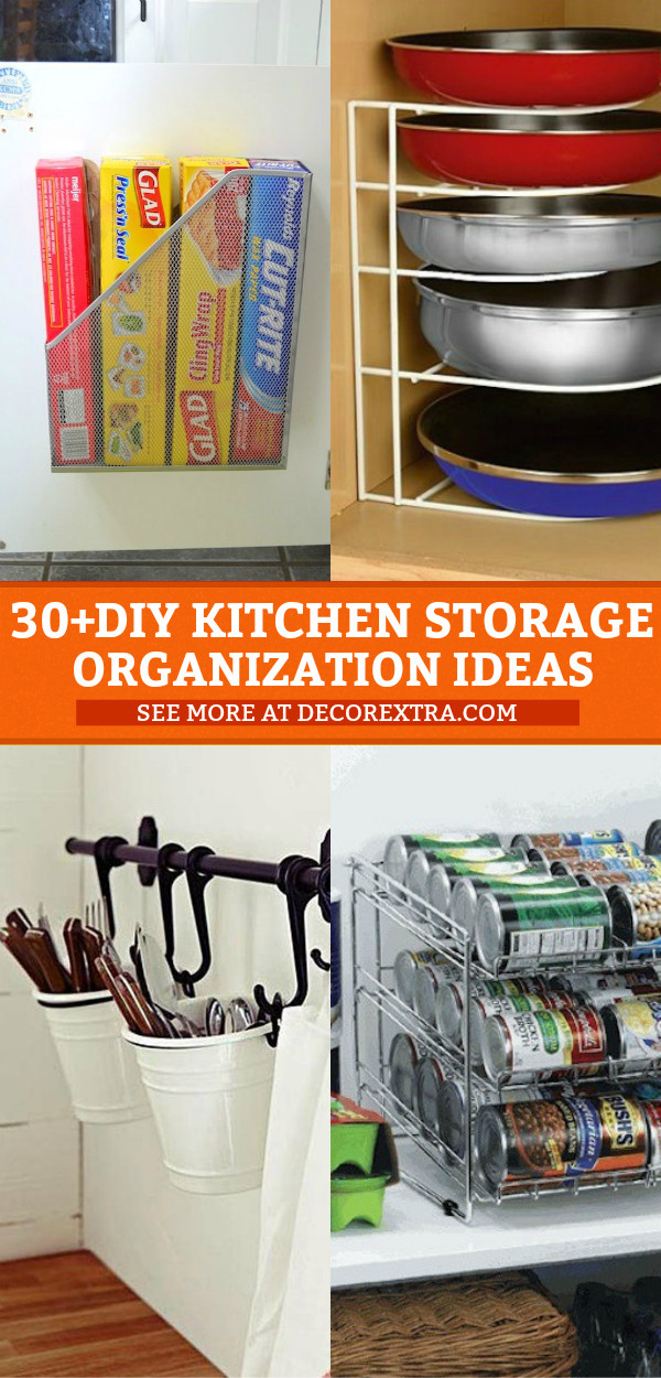 Kitchen Organizing Ideas
 30 Genius DIY Kitchen Storage and Organization Ideas