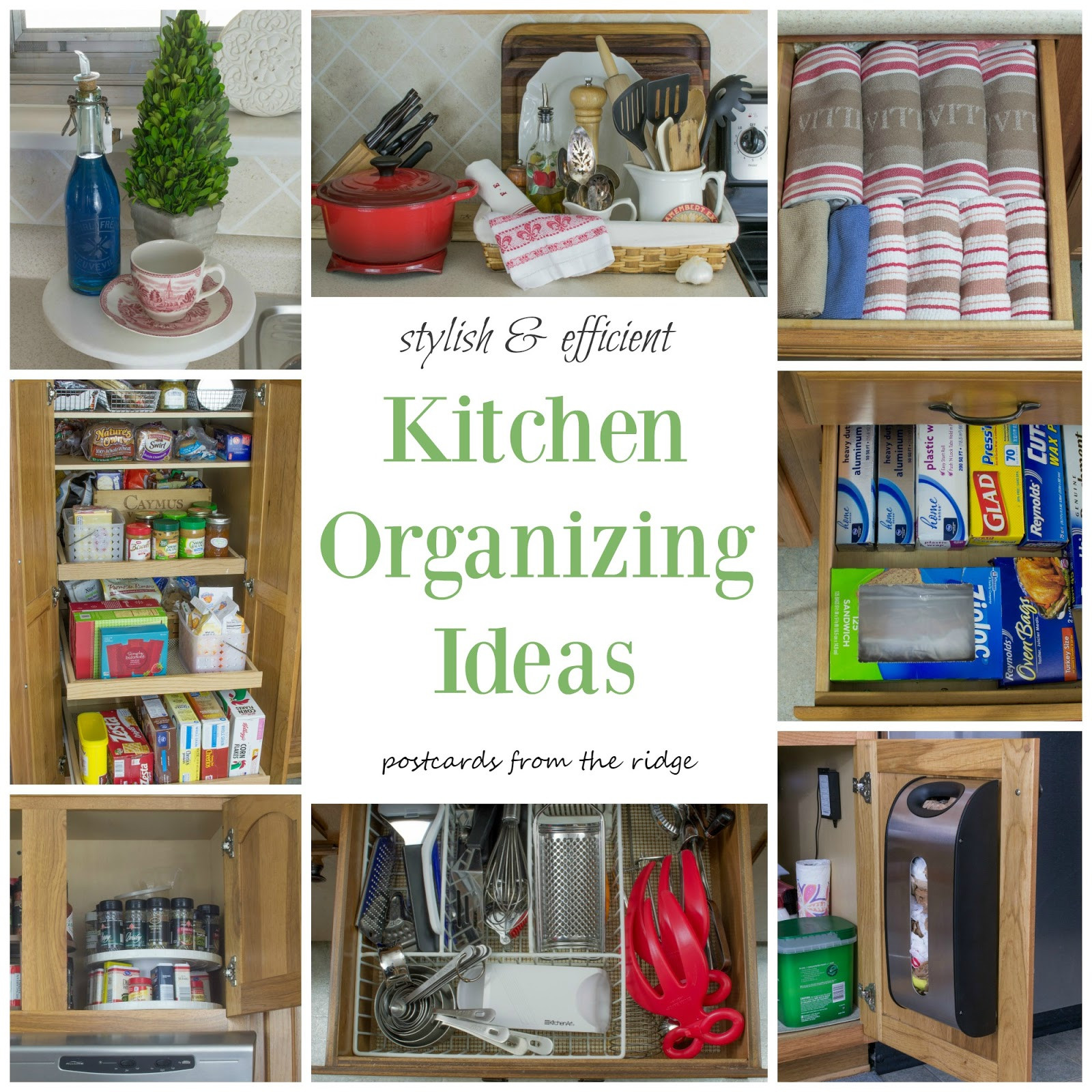 Kitchen Organizing Ideas
 Kitchen Organization Tips