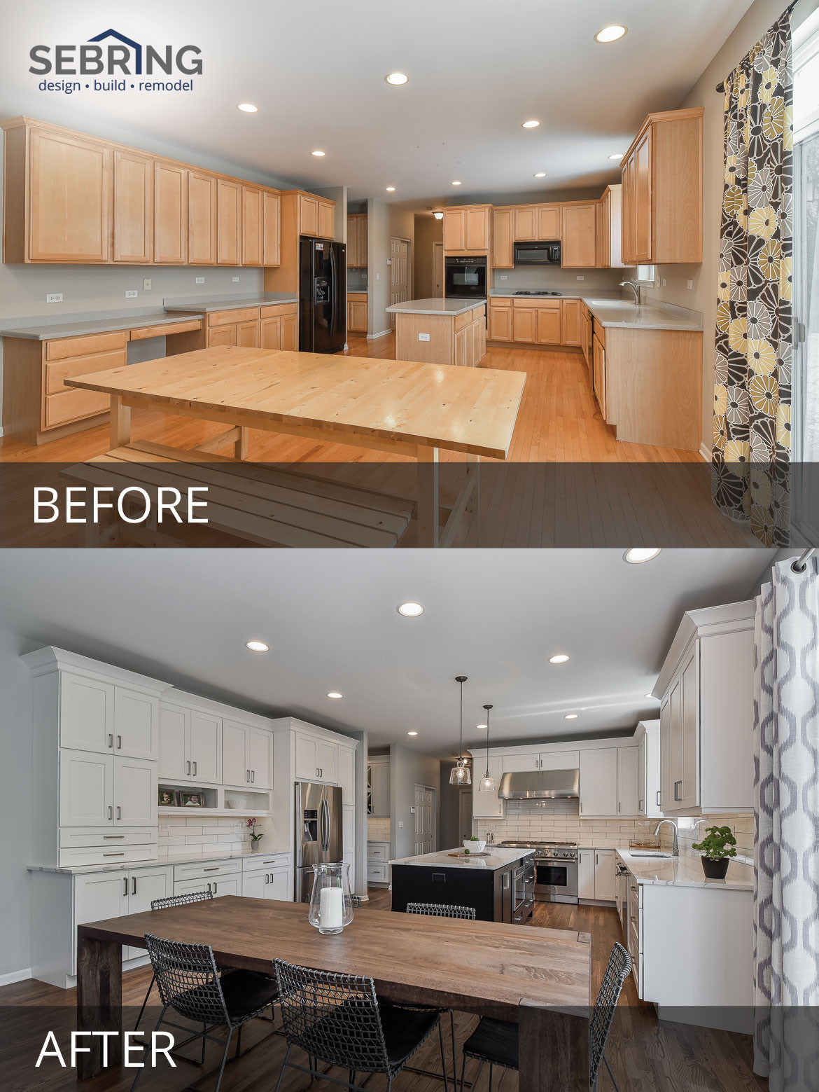 Kitchen Remodel Before And After
 Pete & Mary s Kitchen Before & After