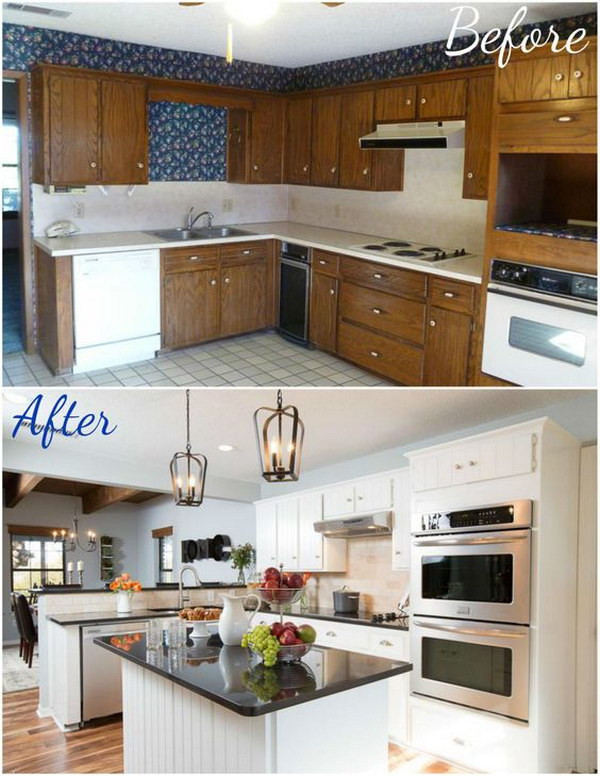 Kitchen Remodel Before And After
 Pretty Before And After Kitchen Makeovers Noted List