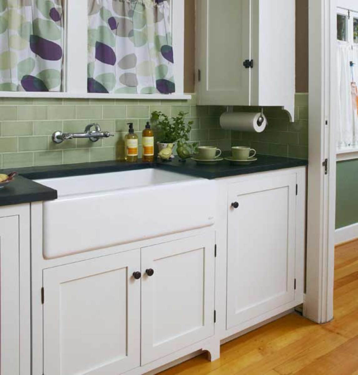 Kitchen Sink Backsplashes
 Countertop Sink & Backsplash Arts & Crafts Homes and