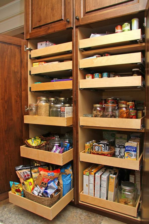 Kitchen Storage Cabinets Pantry
 30 Kitchen pantry cabinet ideas for a well organized kitchen