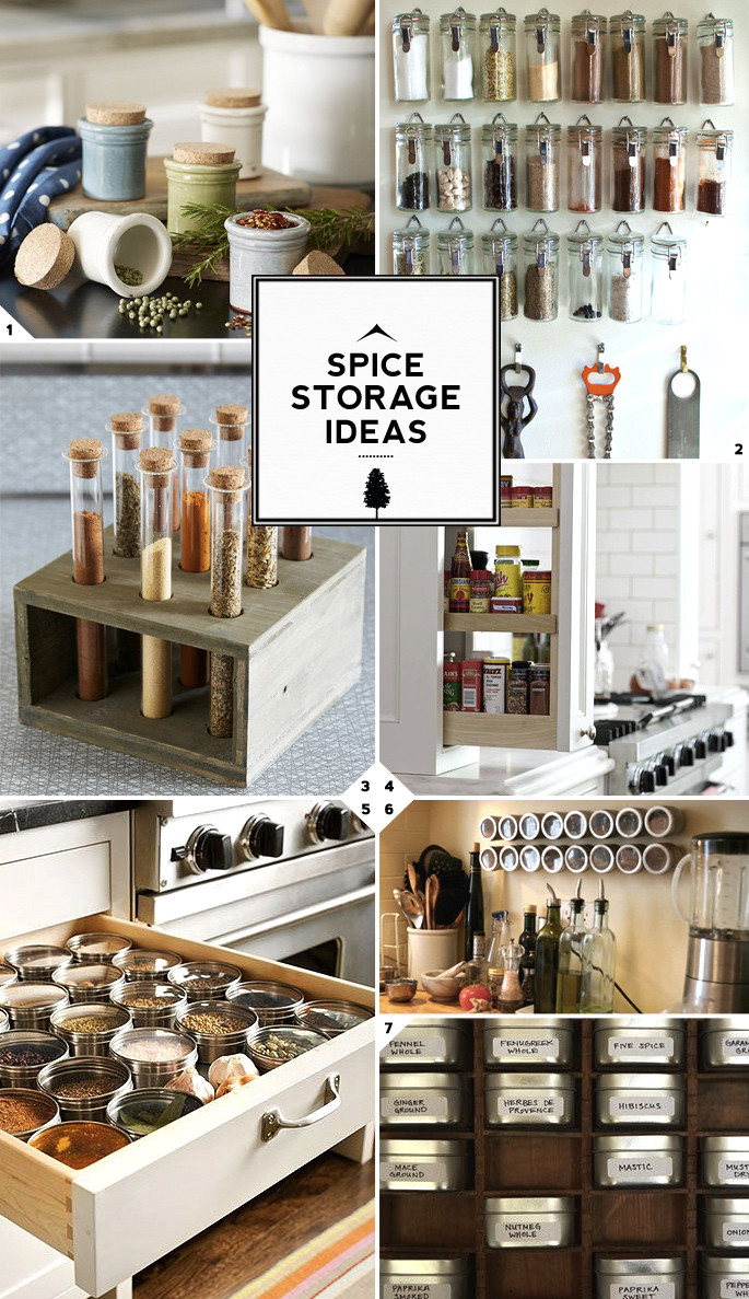 Kitchen Storage Solutions
 Creative Kitchen Spice Storage Ideas and Solutions