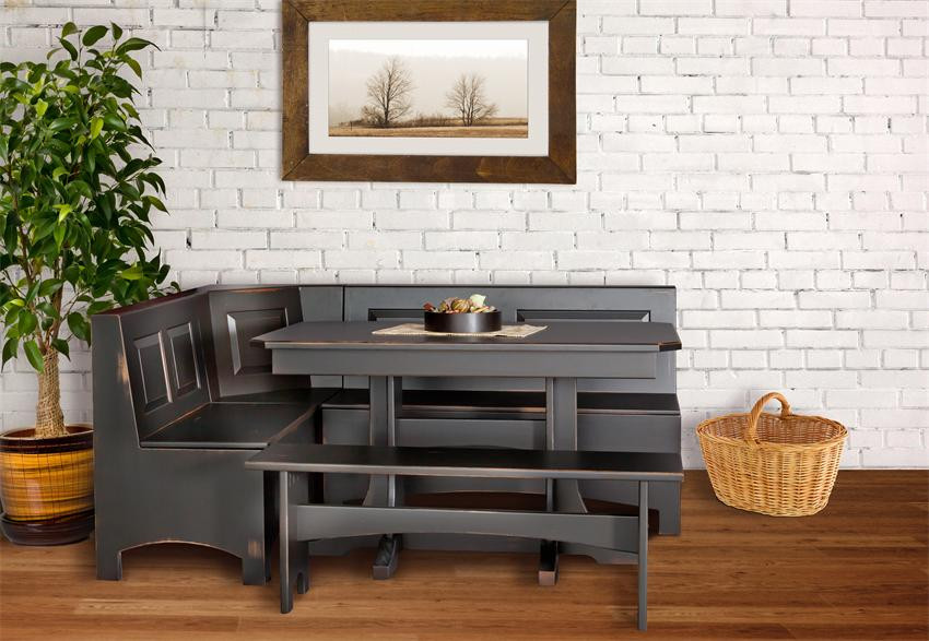 Kitchen Tables With Storage Benches
 Corner Bench Kitchen Table Set A Kitchen and Dining Nook