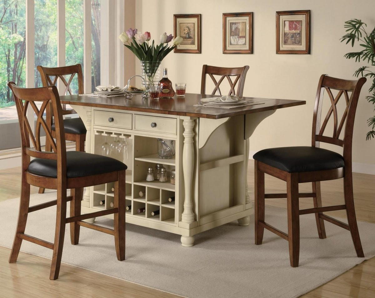Kitchen Tables With Storage
 Awesome Dining Table With Wine Storage Chila