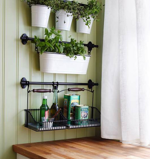 Kitchen Wall Organizer
 Storage solutions FINTORP wall organizers from IKEA