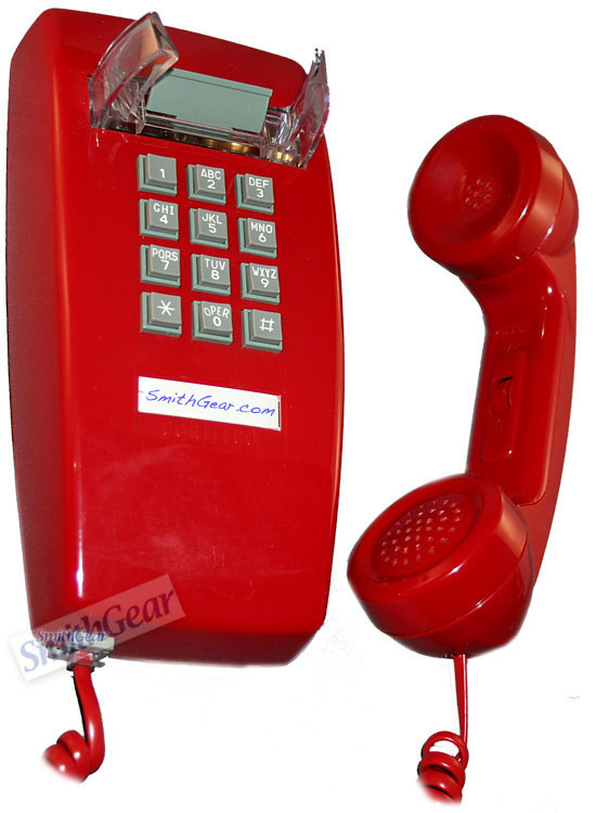 Kitchen Wall Phone
 Cortelco 2554 RED Wall Phone Kitchen