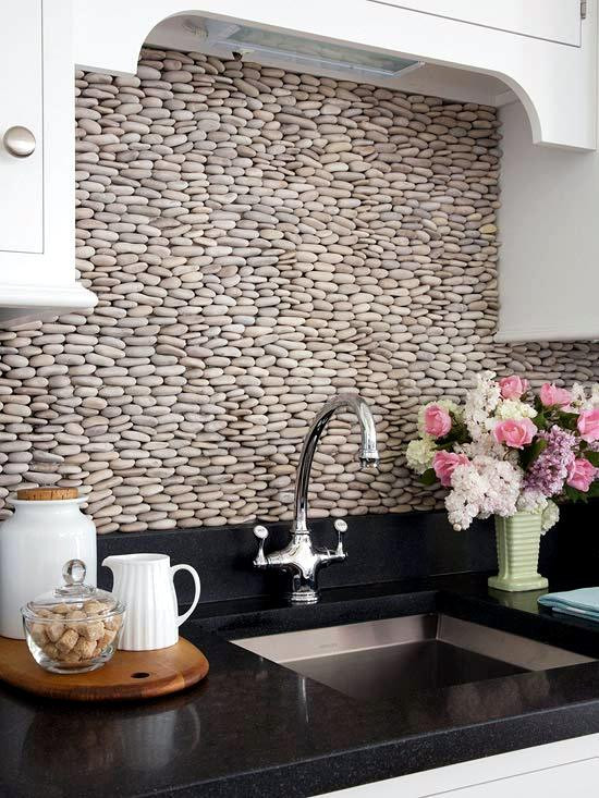 Kitchen Wall Tiles Design
 30 ideas for kitchen design back wall tiles glass or