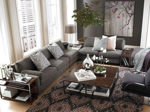 L Shaped Living Room Ideas
 L Shaped Living Room and Dining Room Decorating Ideas