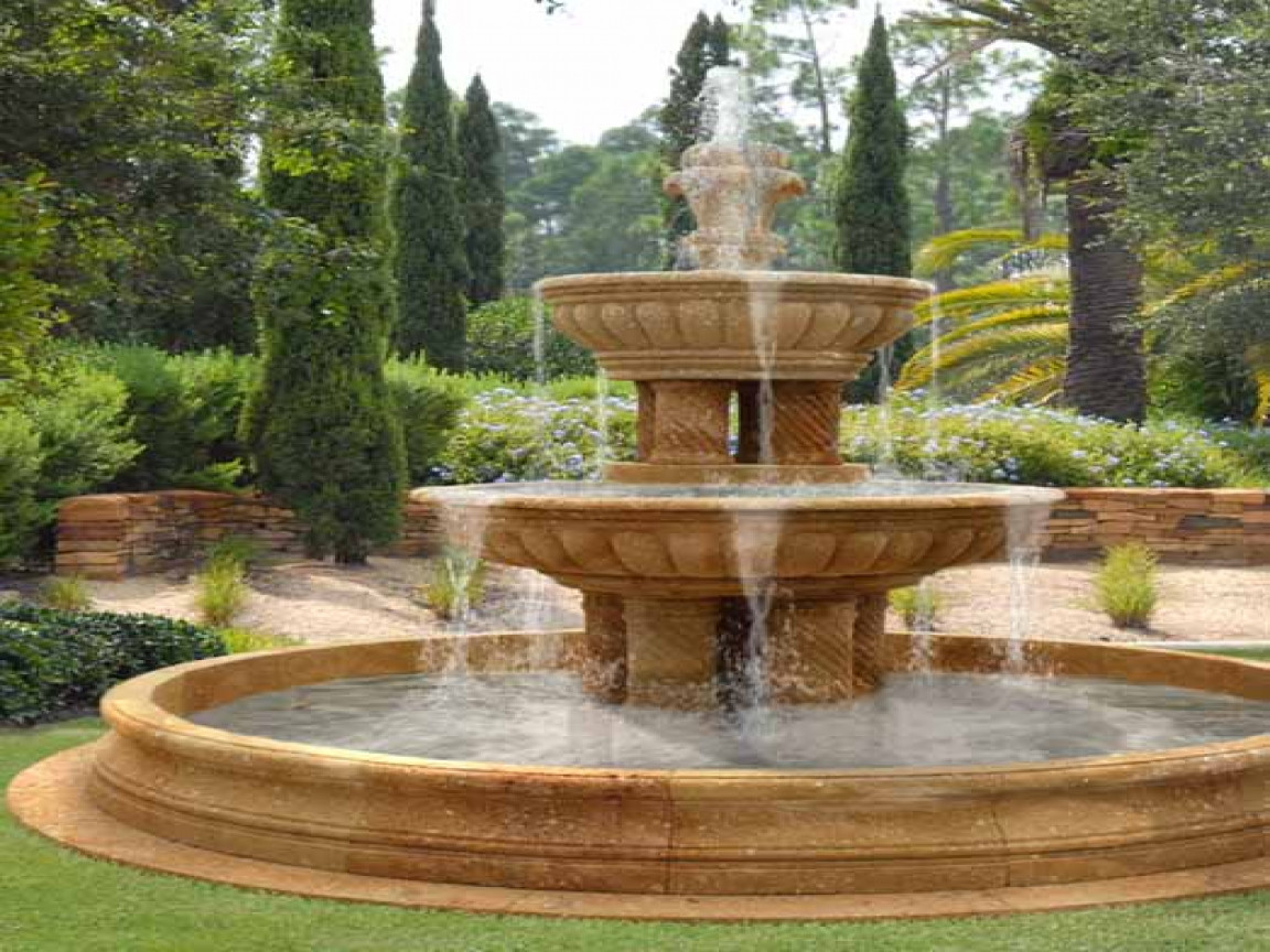 Landscape Fountain Architecture
 55 Garden Water Fountain Designs Dwg And Gardens