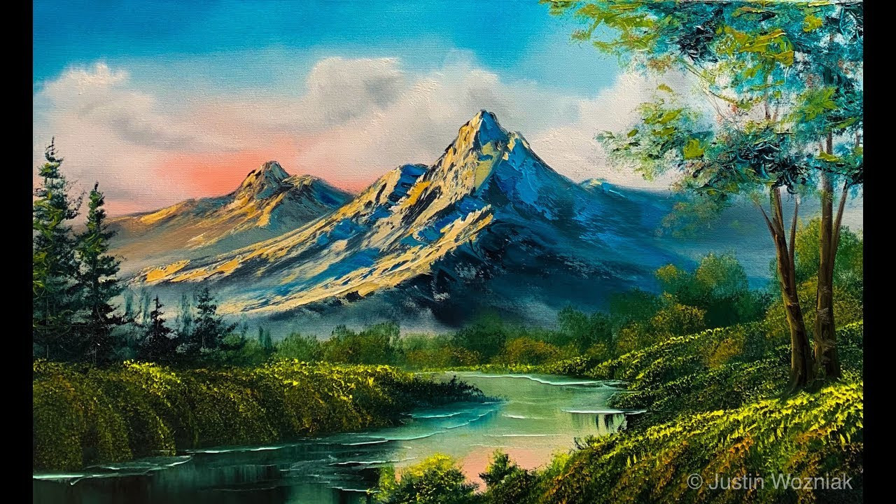 30 Lovely Landscape Painting Images - Home Decoration and Inspiration Ideas