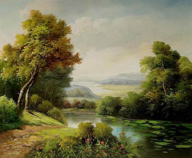 Landscape Paintings By Famous Artists
 9 best Archetypal Landscapes images on Pinterest