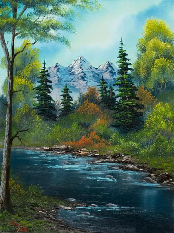 Landscape Paintings On Canvas
 40 Easy And Simple Landscape Painting Ideas